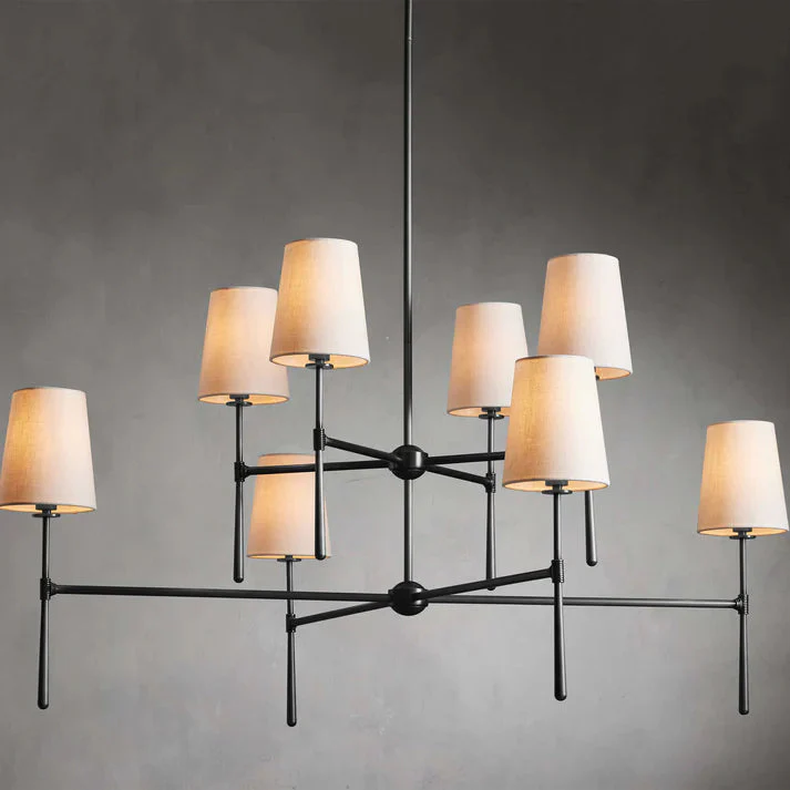 Rhodes 2-Tier Round Chandelier - Image 4