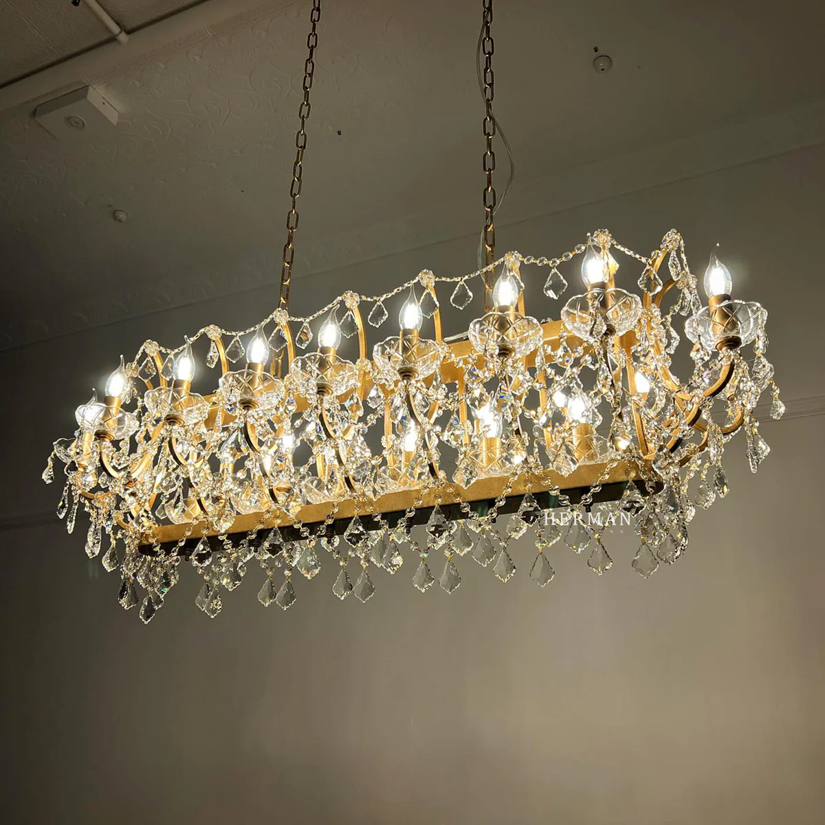 Rocaille Iron & Crystal Chandelier - Image 31