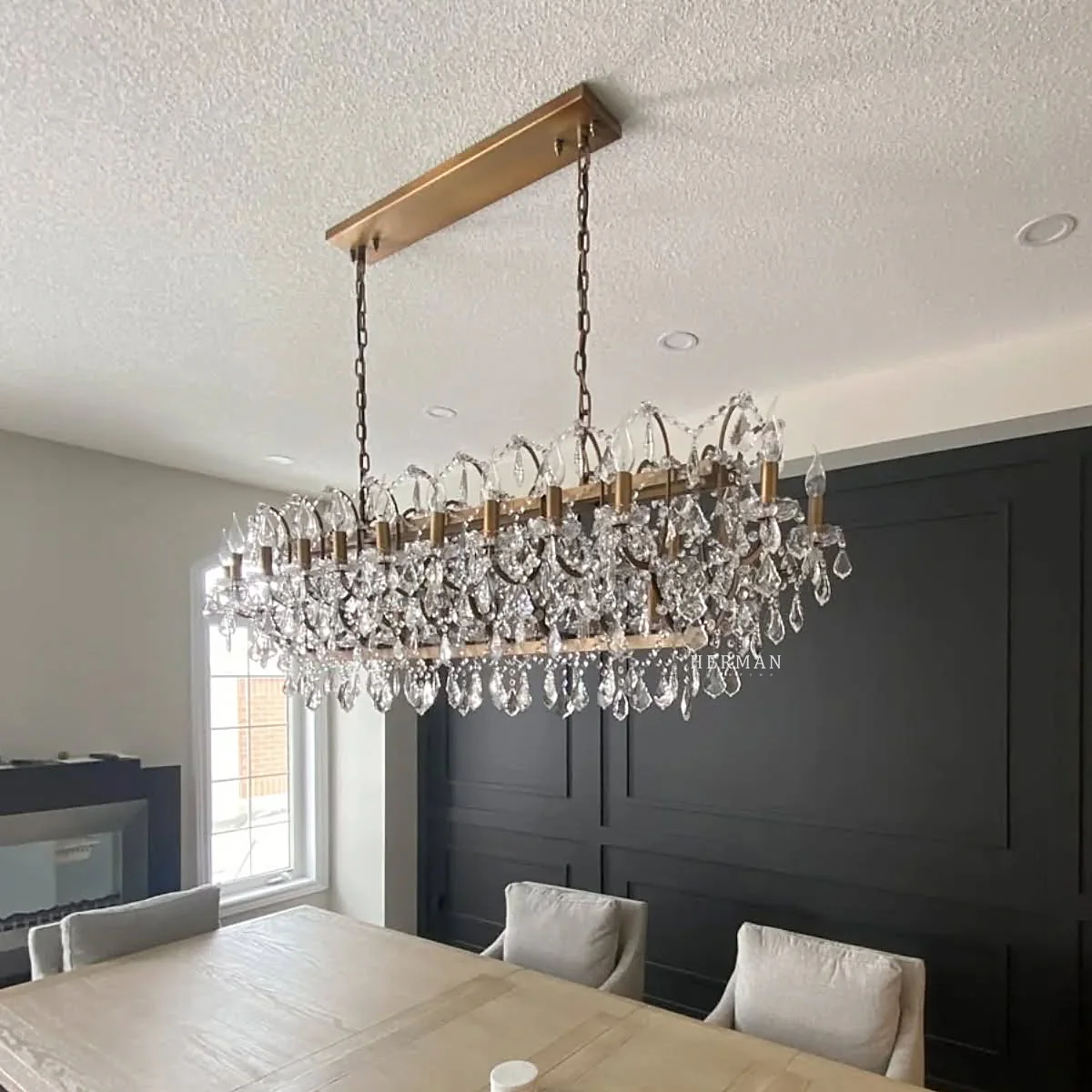 Rocaille Iron & Crystal Chandelier - Image 35