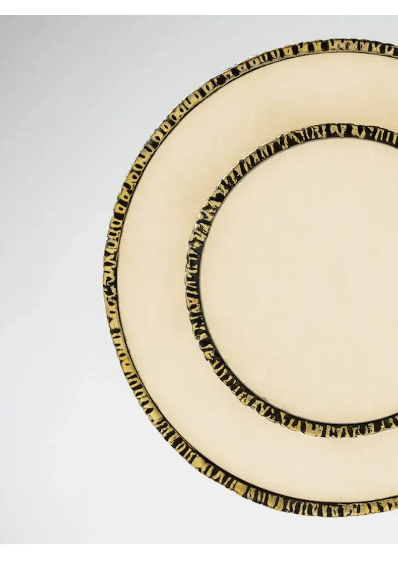 Round Vintage Alabaster Chandelier - Image 8