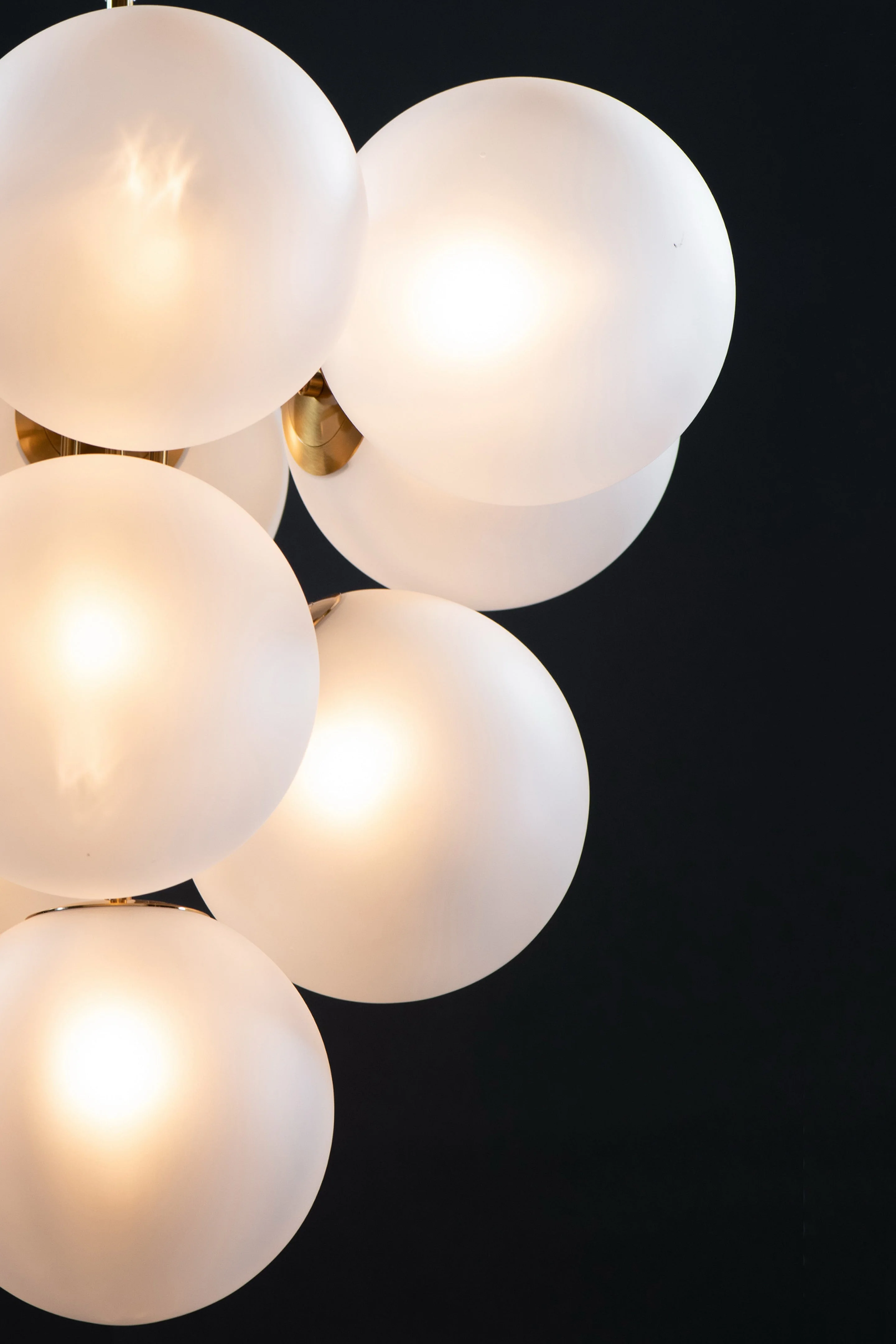 Rufus Glass Globe Chandelier Bouquet - Image 3
