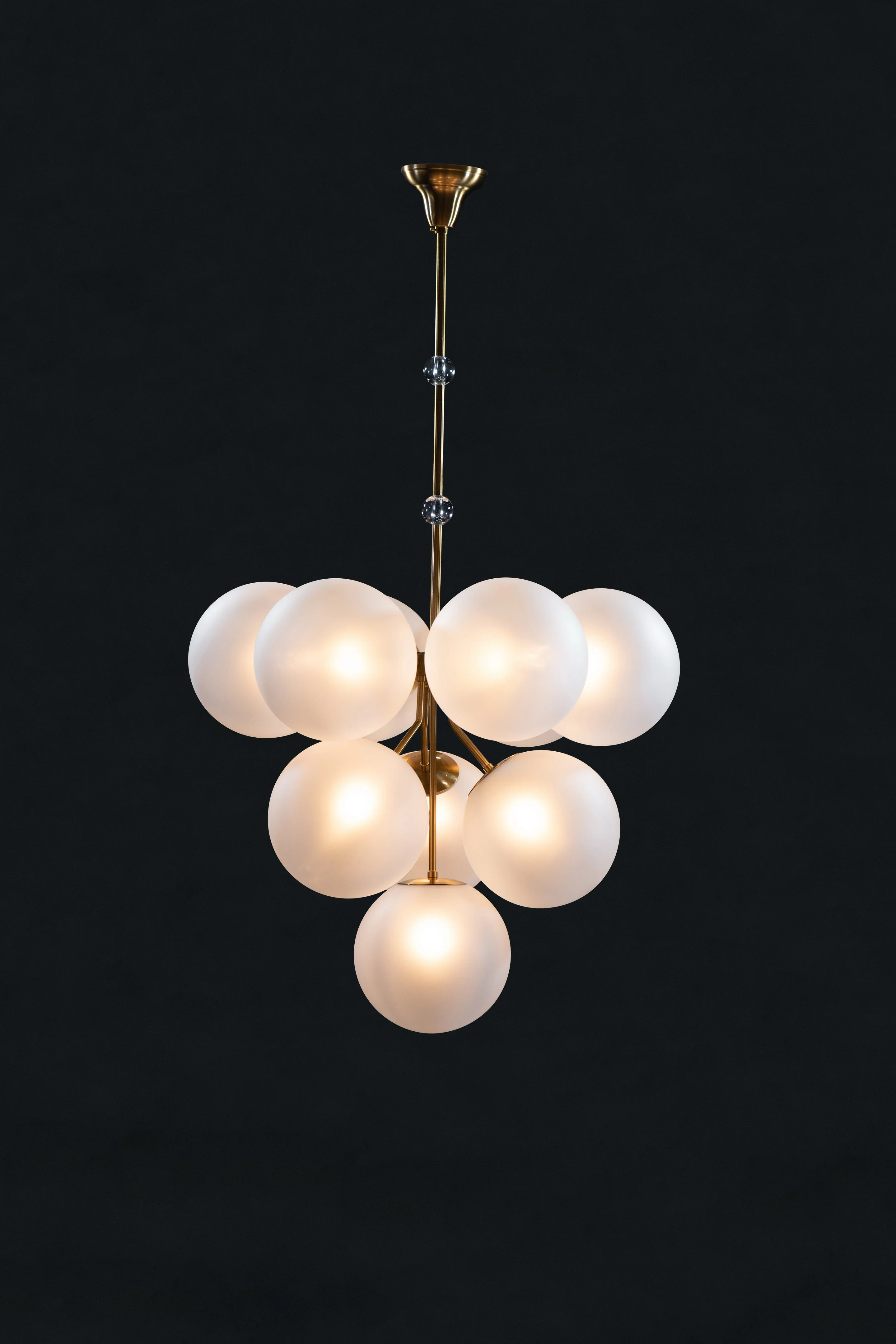 Rufus Glass Globe Chandelier Bouquet - Image 5