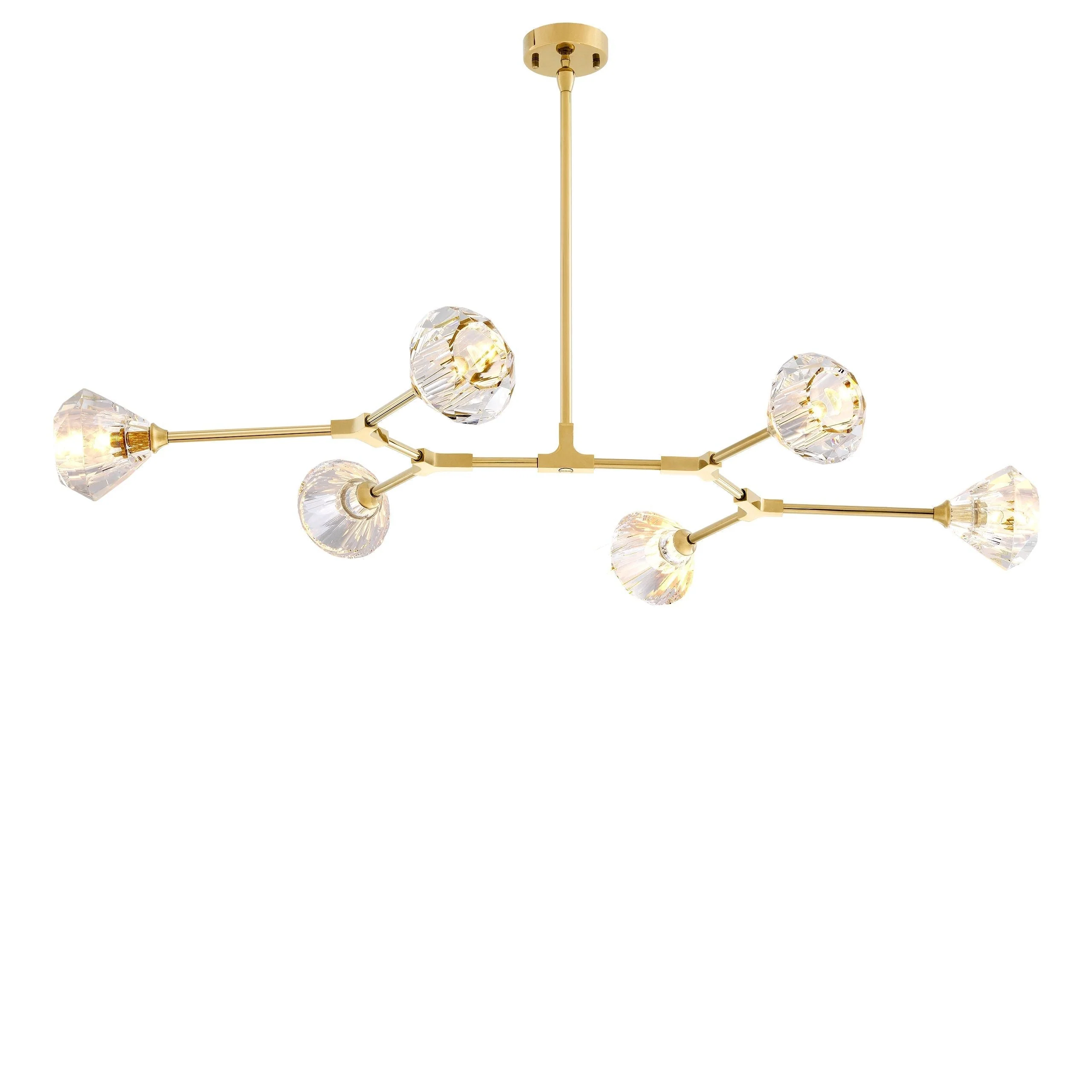 Salasco Modern Glass Chandelier