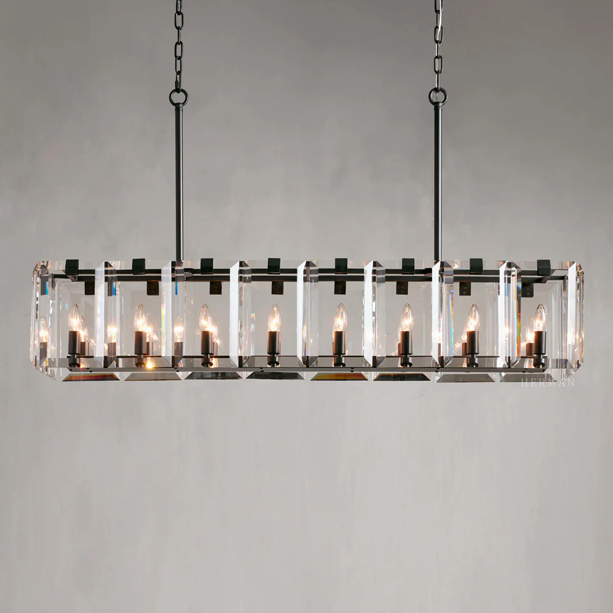 Salomon Rectangular Chandelier - Image 5