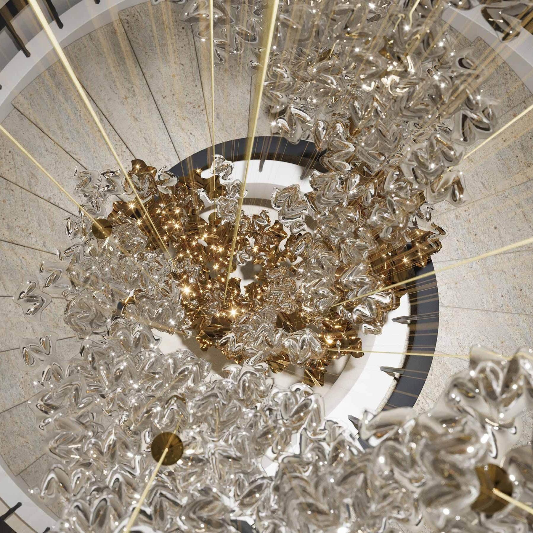 Tidal Art Glass Pendants (Without canopy) - Image 48
