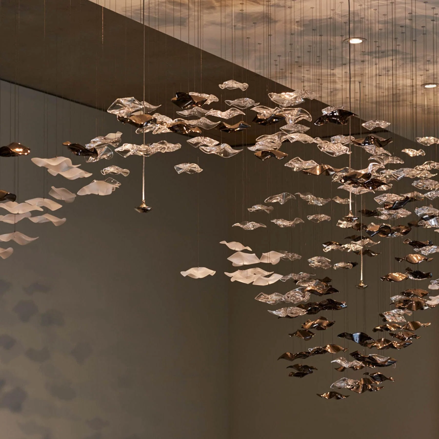Tidal Art Glass Pendants (Without canopy) - Image 6