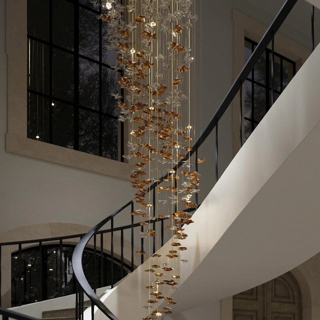 Tidal Art Glass Pendants (Without canopy) - Image 8