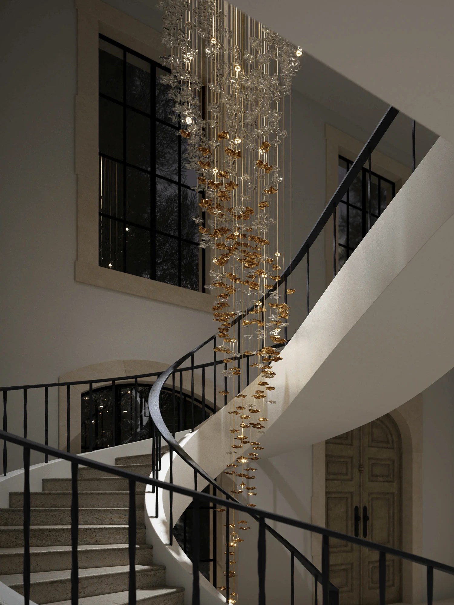 Tidal Stair Chandelier - Image 64