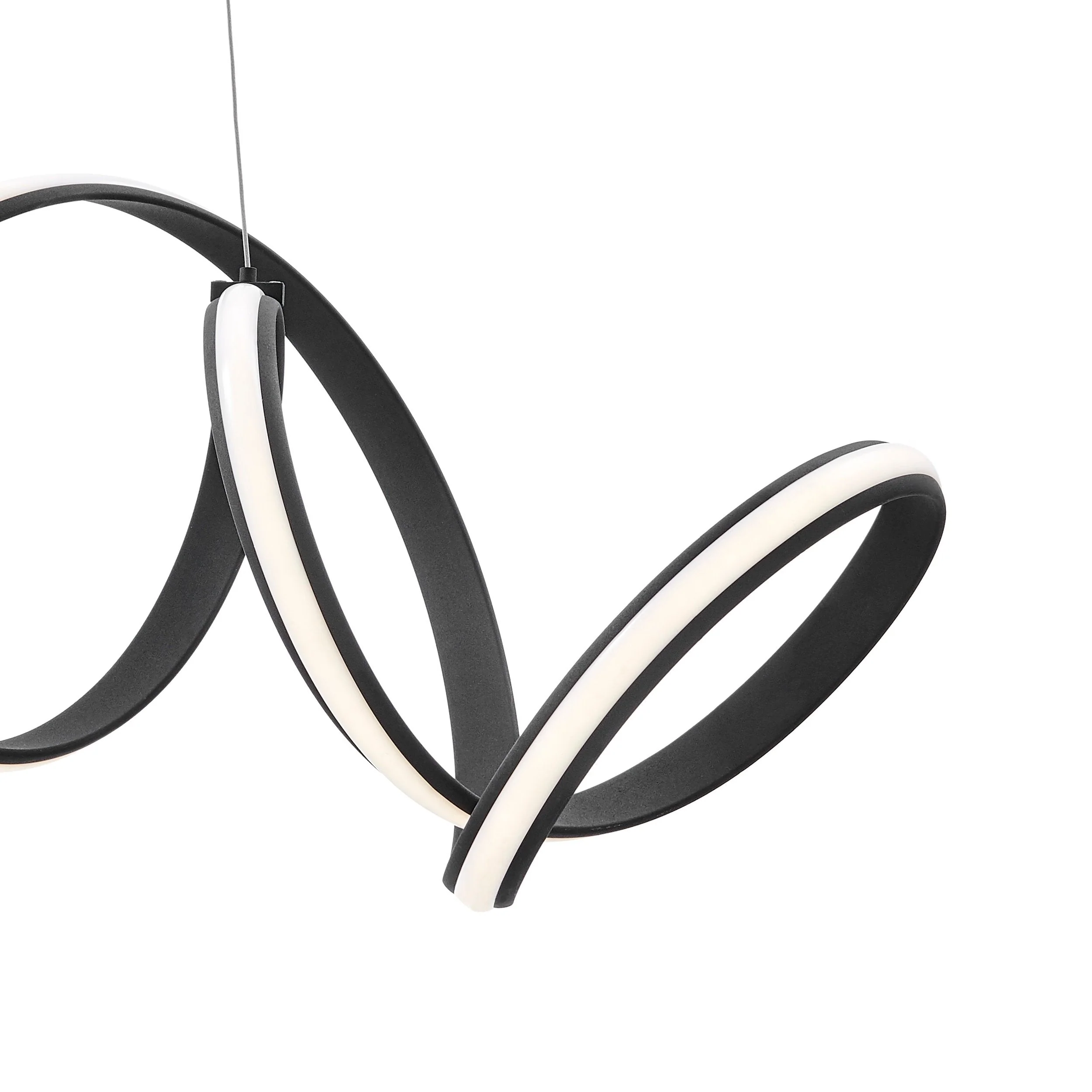 Seville LED Chandelier // Black - Image 6