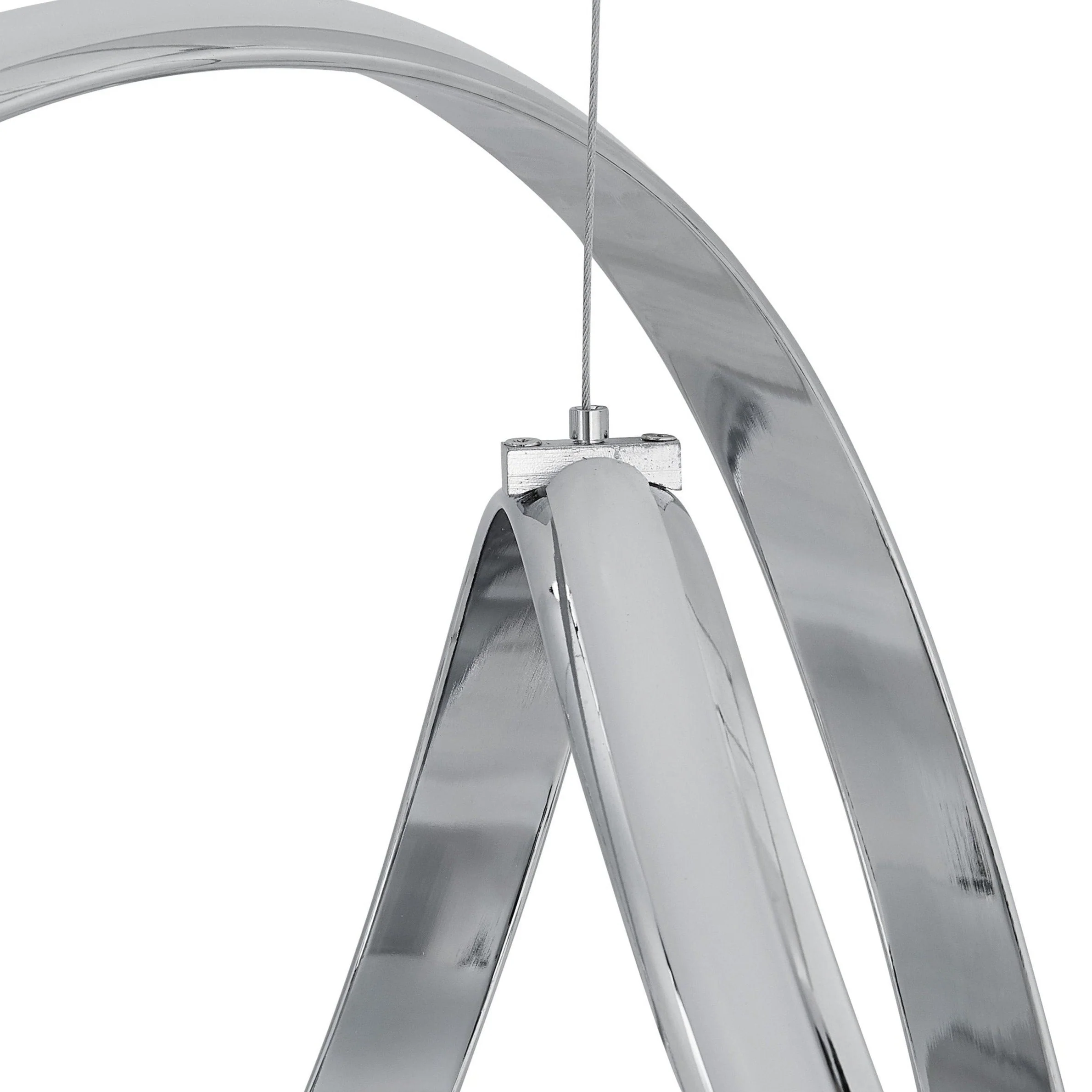 Seville LED Chandelier // Chrome - Image 3