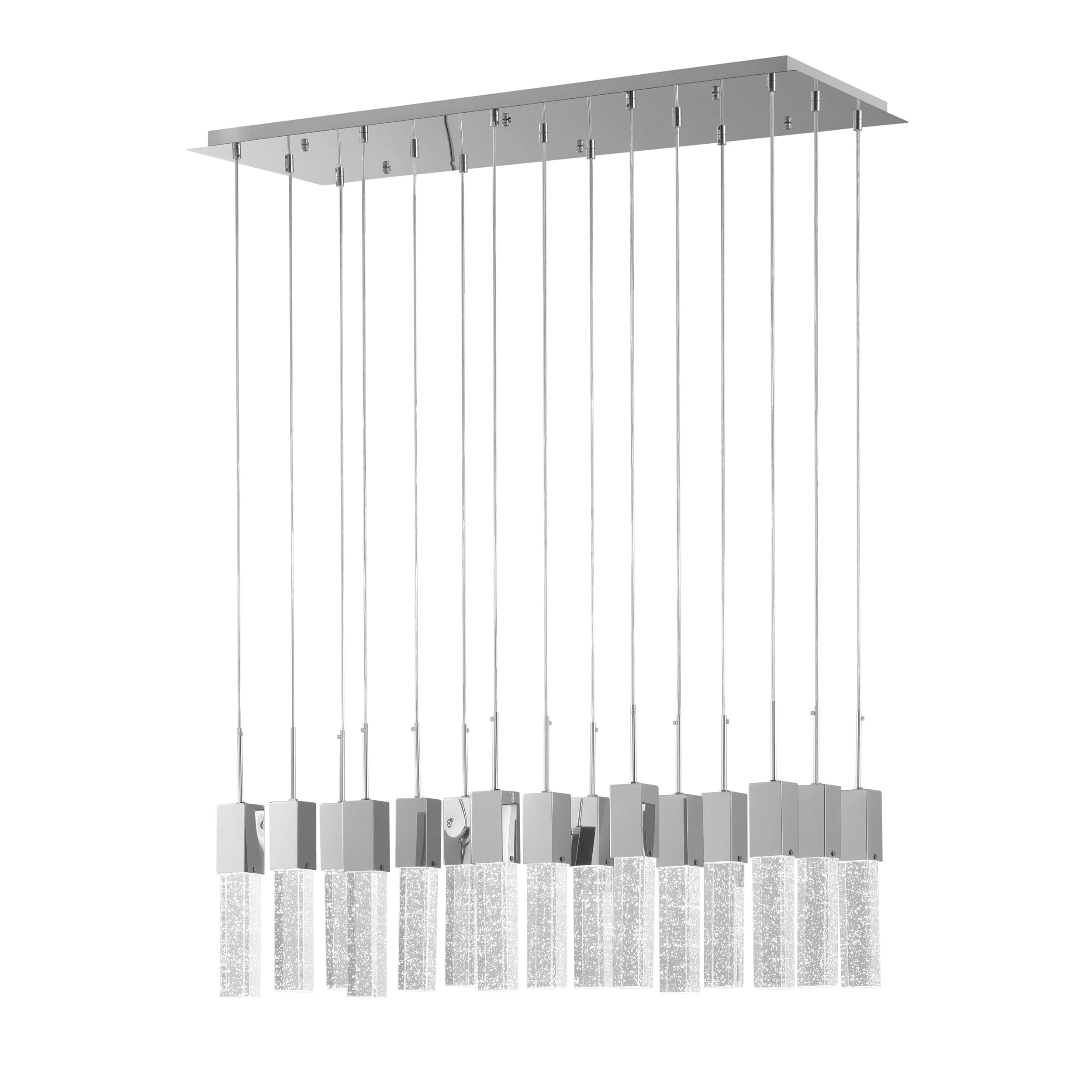 Short Crystal Sparkling Night Chandelier // 15 Light - Image 5