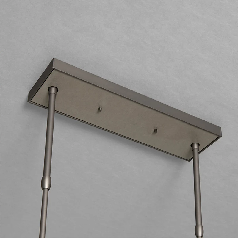 Simple Artistic Metal Dining Table Chandelier - Image 5