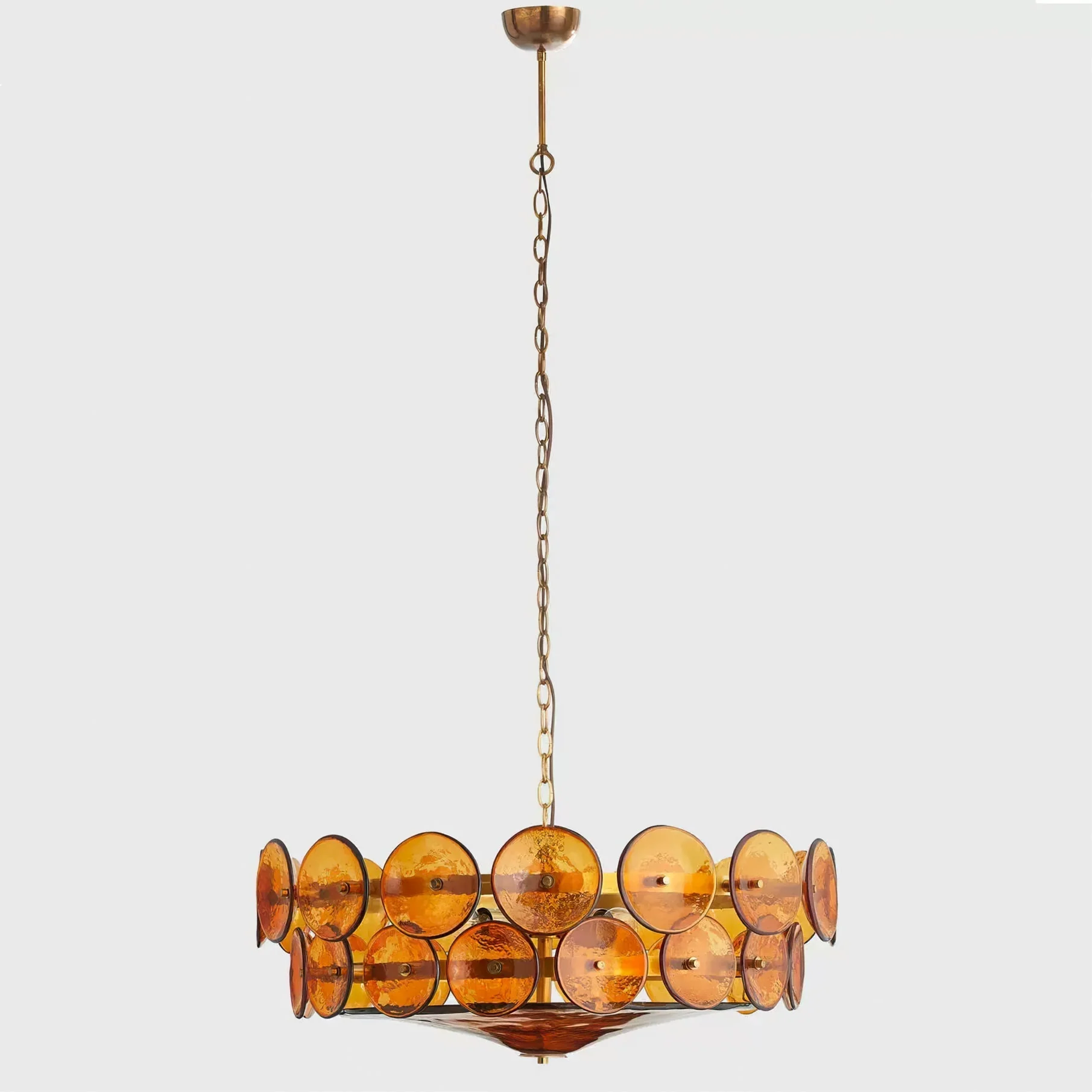 Solaris Disc Murano Chandelier - Image 31