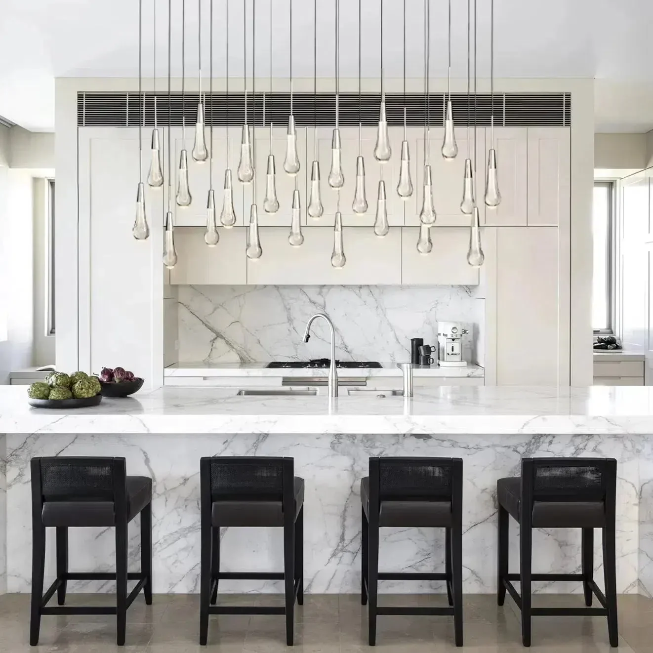 Soltaire Linear Chandelier 37" 50" 60" 70" 87" 120" - Image 31
