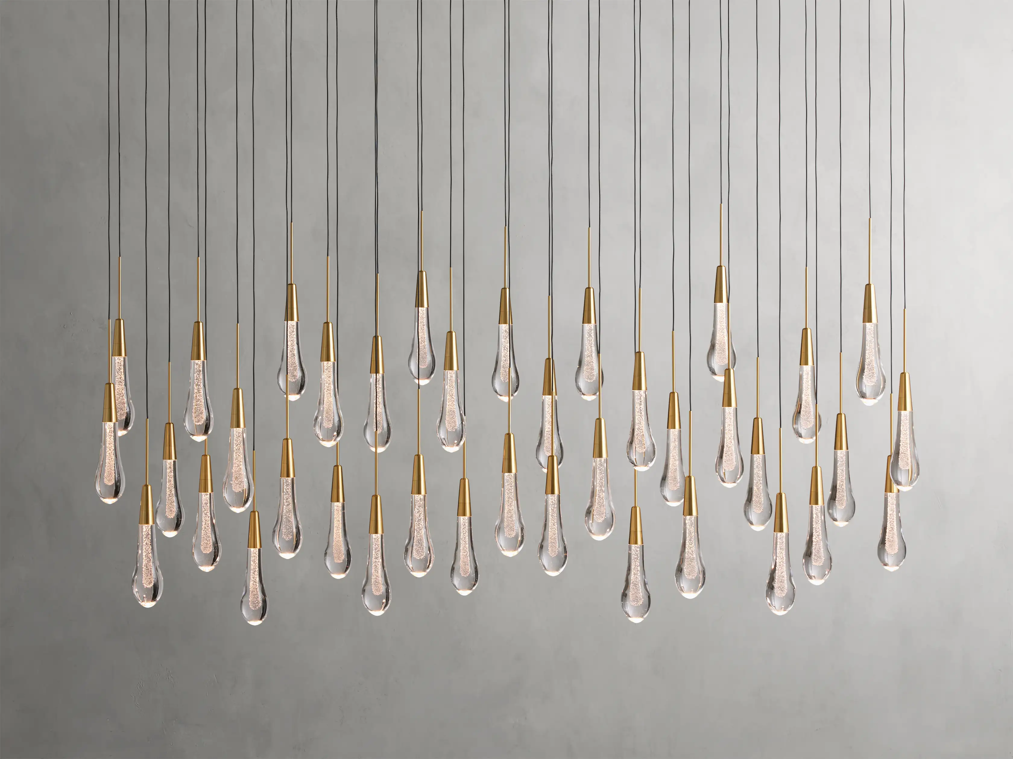 Soltaire Linear Chandelier 37" 50" 60" 70" 87" 120" - Image 46
