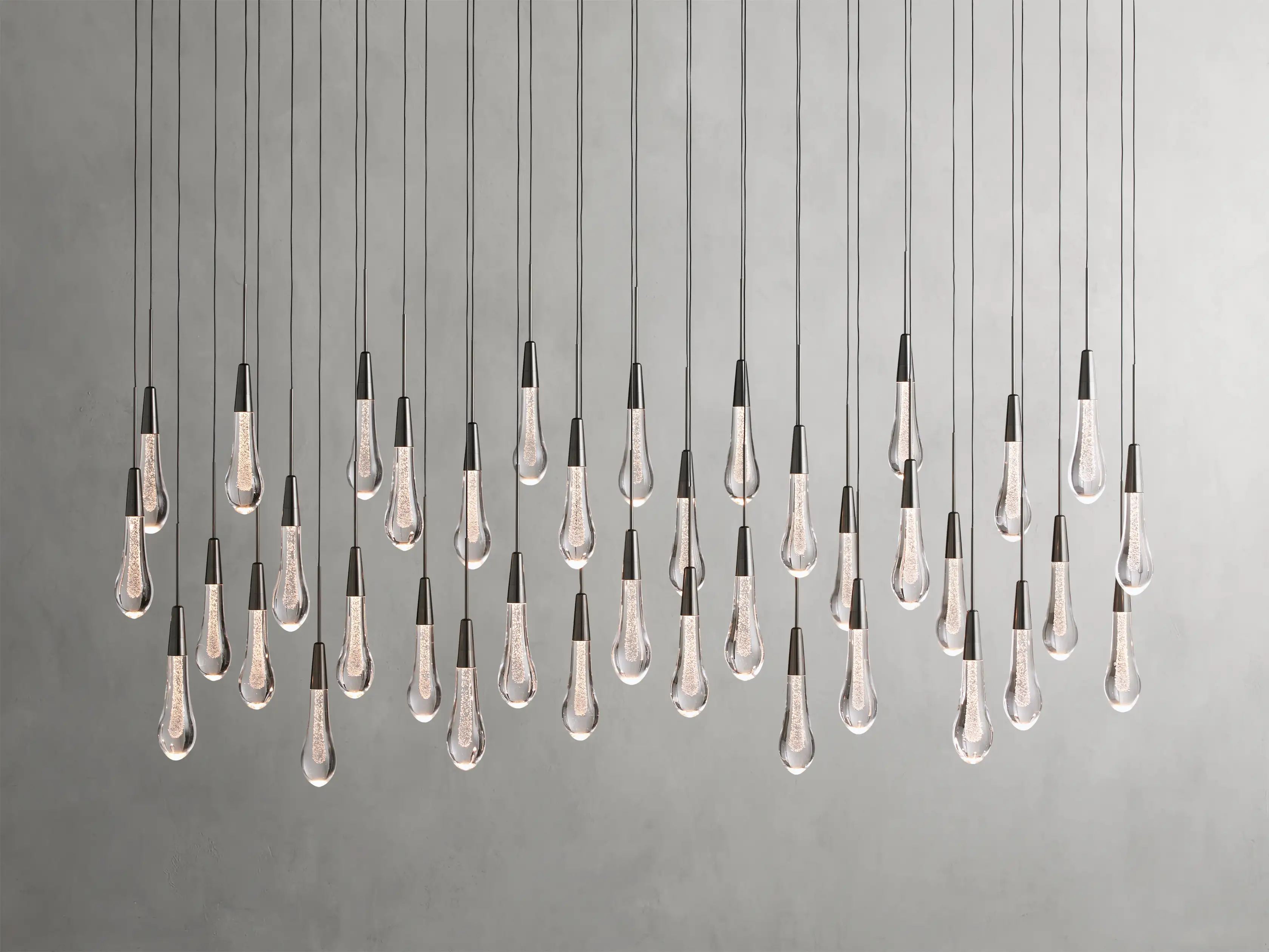 Soltaire Linear Chandelier 37" 50" 60" 70" 87" 120" - Image 47