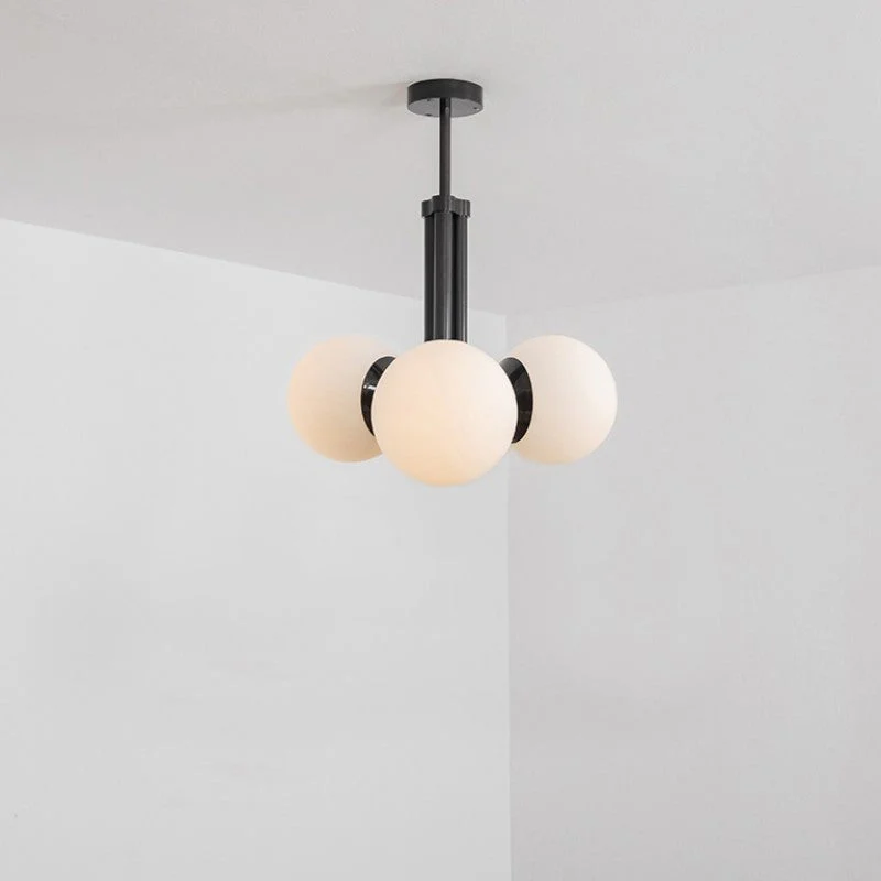 Soren 3-Light Modern Brass Chandelier - Image 2