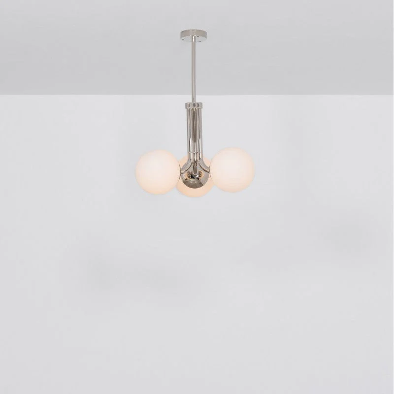 Soren 3-Light Modern Brass Chandelier - Image 3