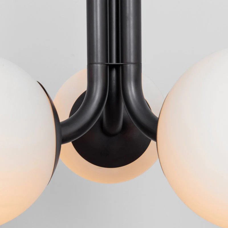 Soren 3-Light Modern Brass Chandelier - Image 5