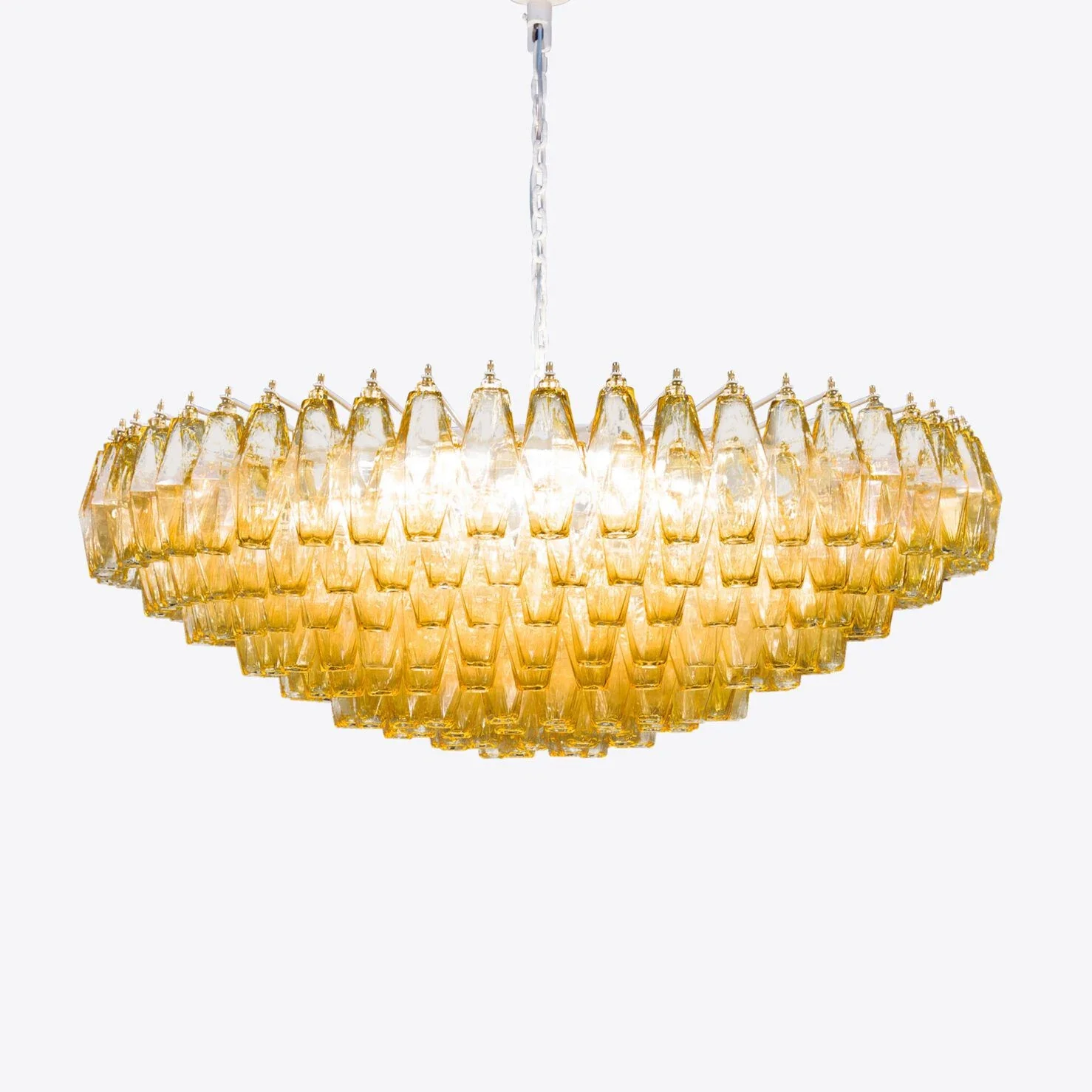 Sorrento Murano Chandelier 35" - Image 3