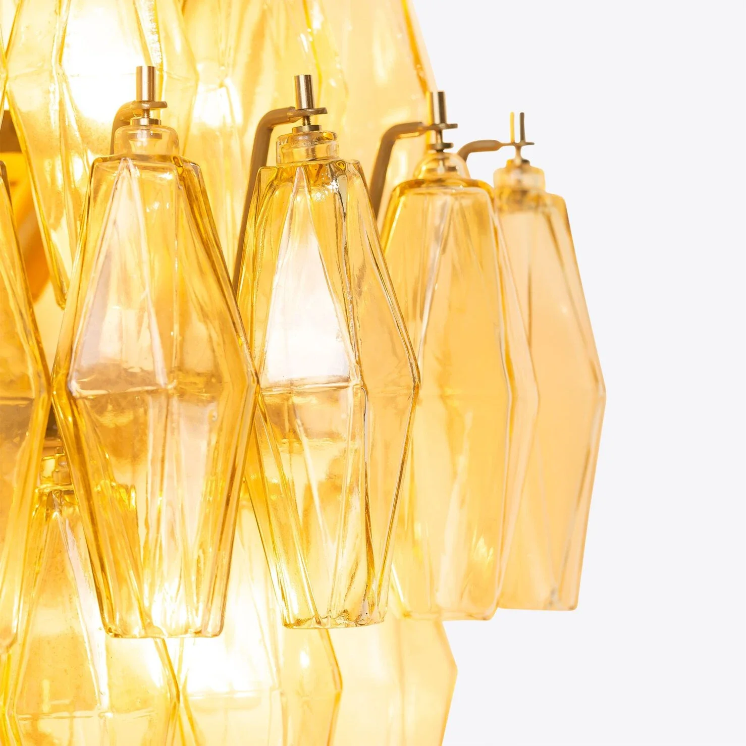 Sorrento Murano Chandelier 35" - Image 8
