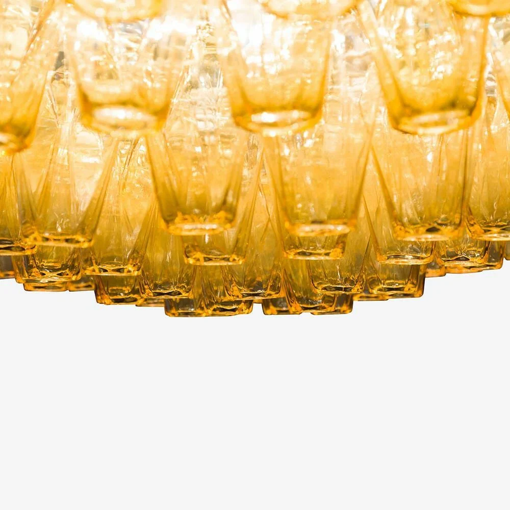Sorrento Murano Chandelier 35" - Image 9