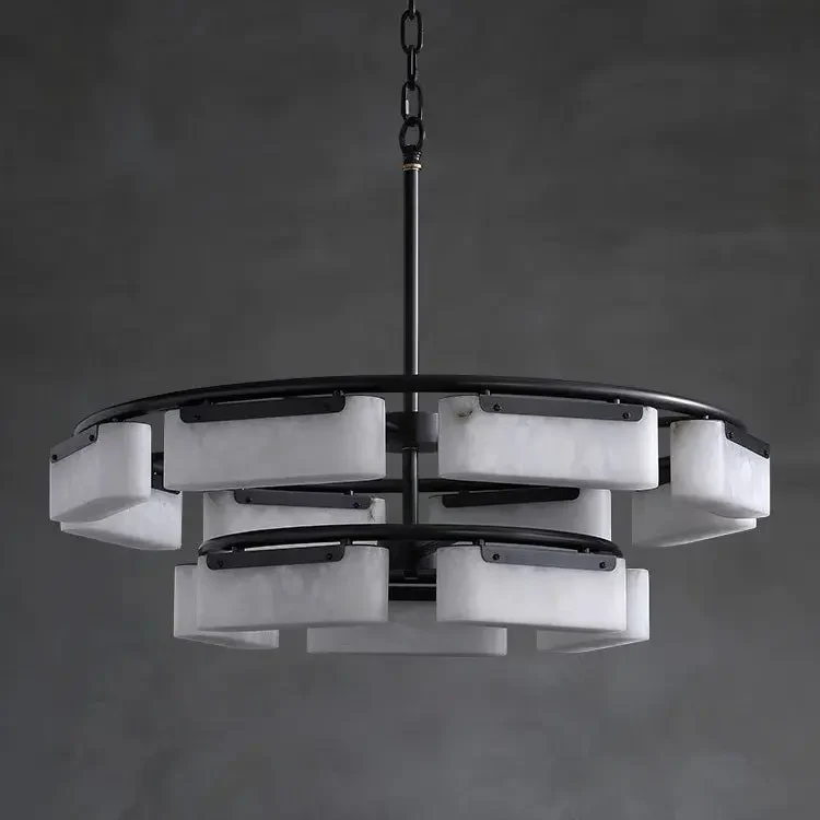 Spain Alabaster Modern Chandelier Lighting Indoor - Image 3