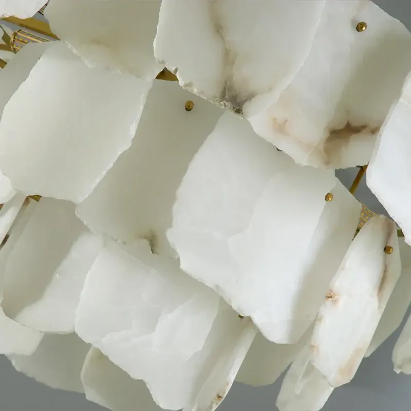 Spain Alabaster Modern Living Room Chandeliers - Image 5