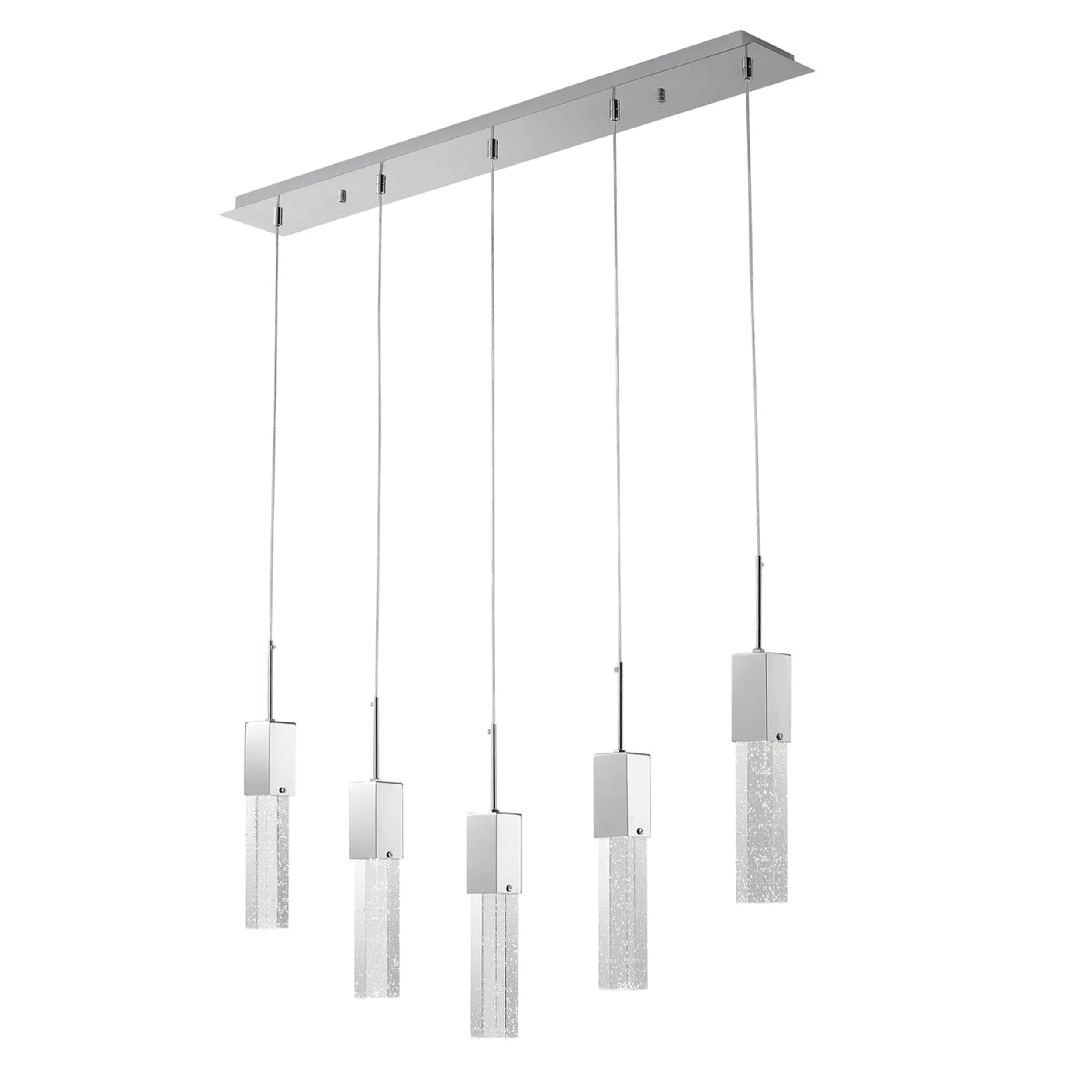 Sparkling Night Adjustable Crystal Chandelier // 5 Light - Image 3