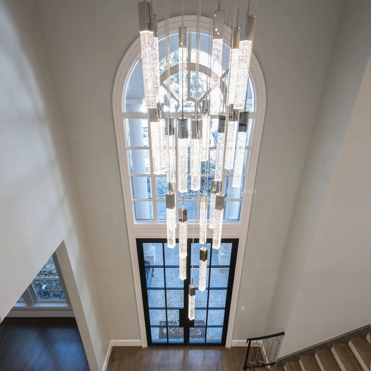 Sparkling Night Chandelier Vertical // XL  25  Light - Image 4