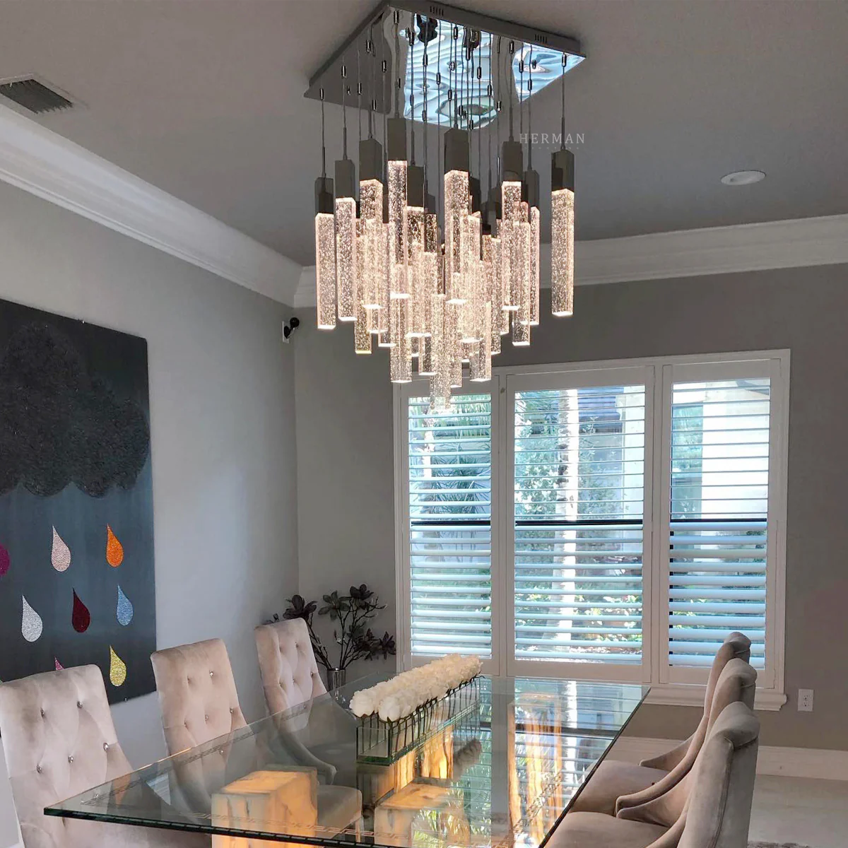 Sparkling Night Chandelier // XL 13 Light - Image 3