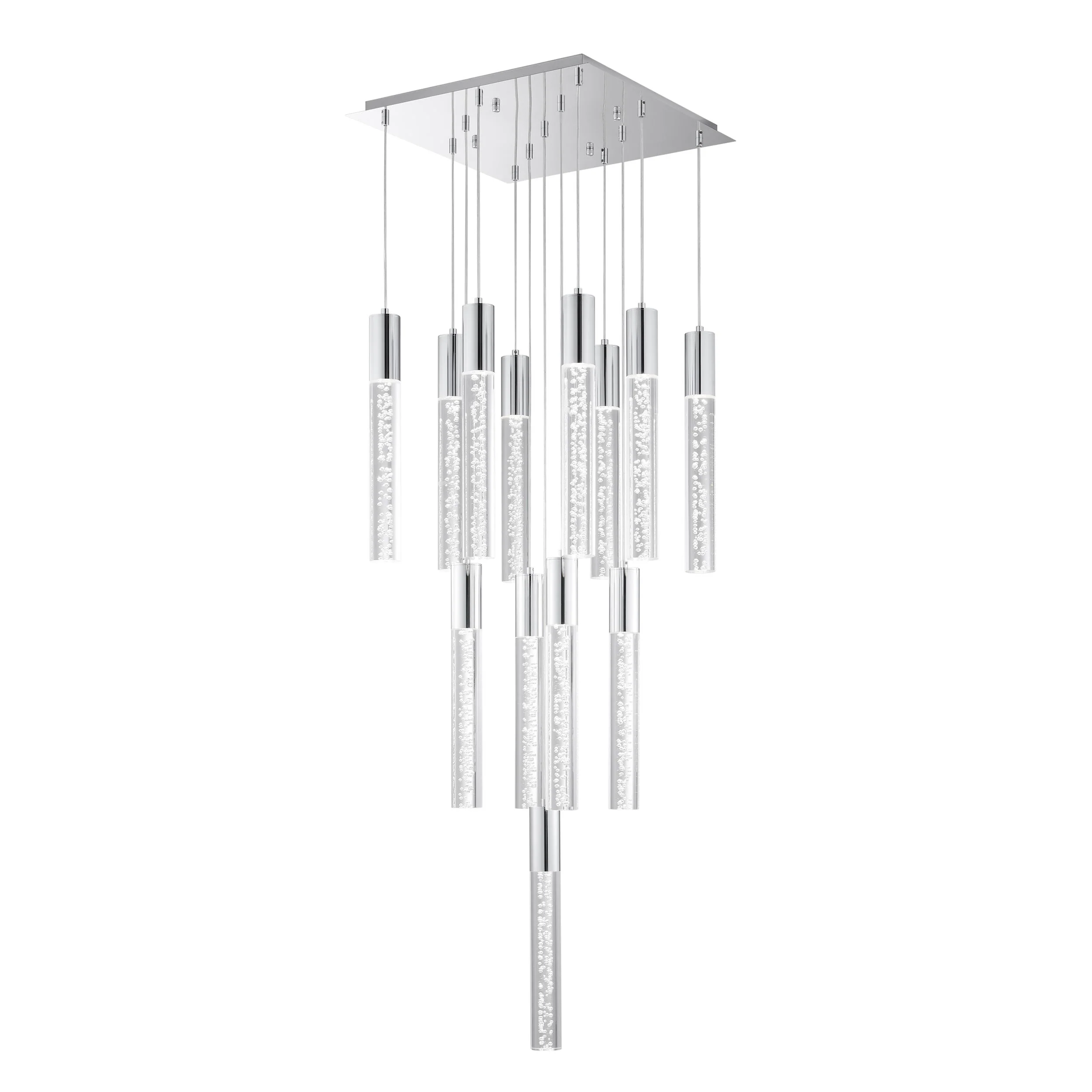 Sparkling Night Cylinder Chandelier// 13 Light - Image 6