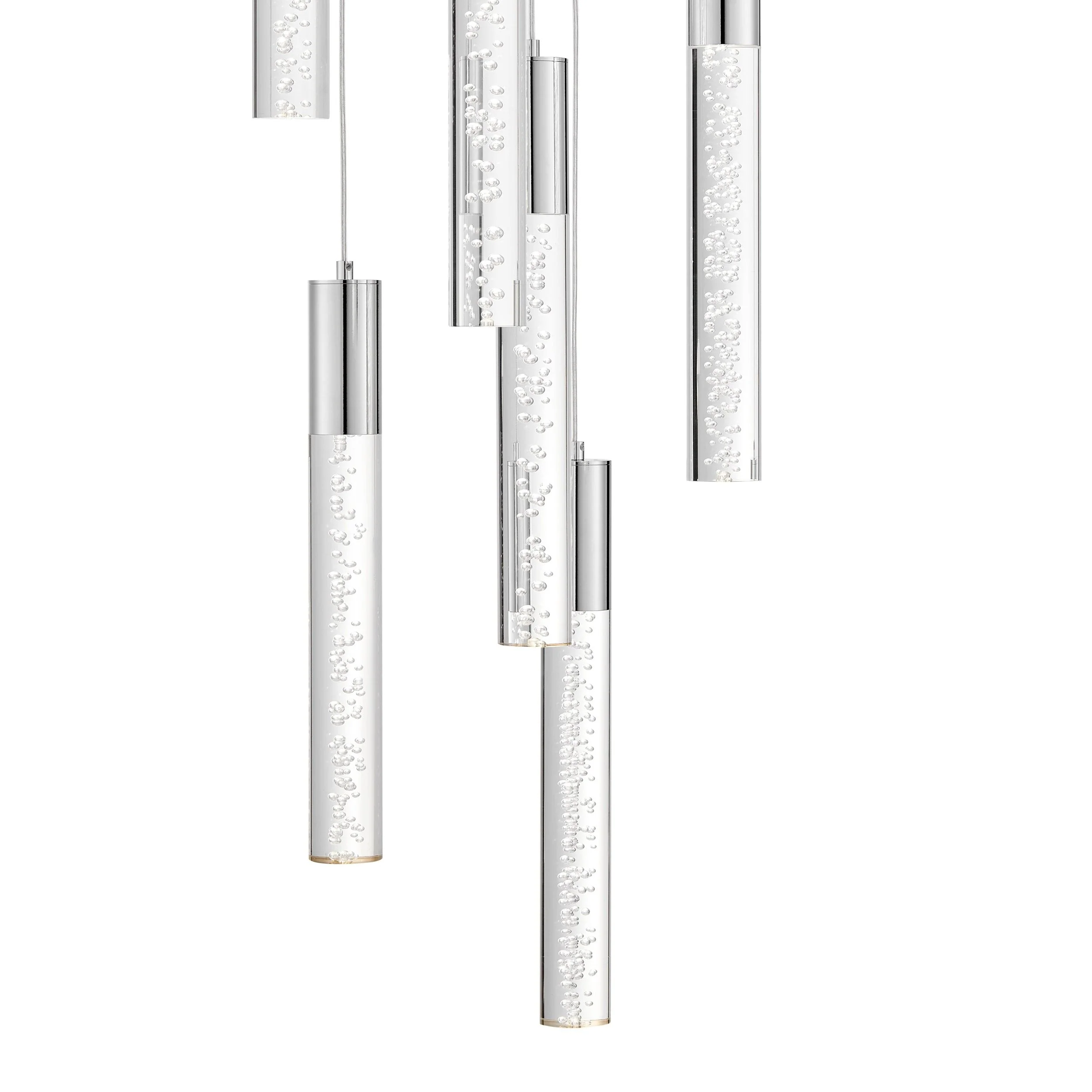 Sparkling Night Cylinder Chandelier// 13 Light - Image 9