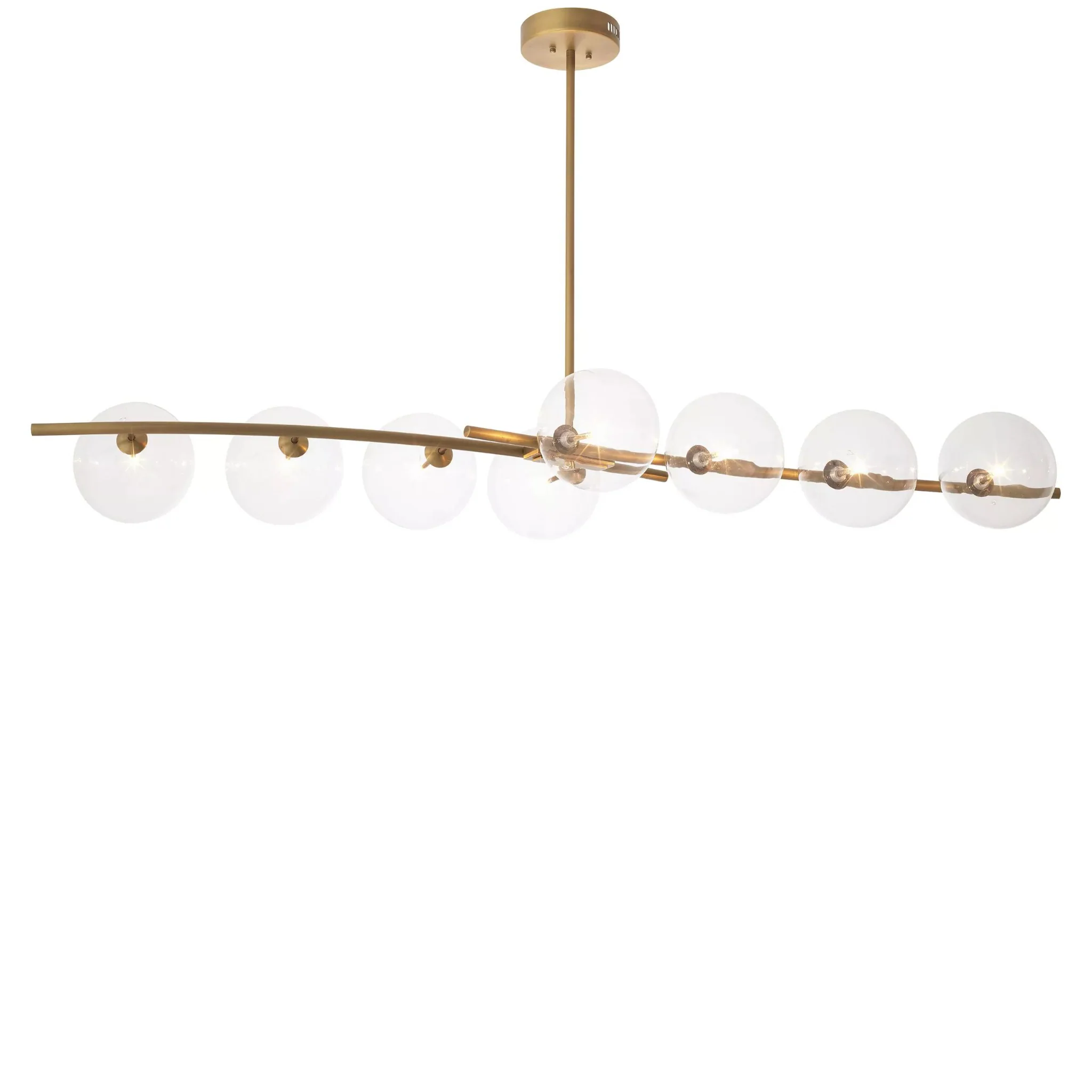 Spezia (Antique Brass Finish) Chandelier - Image 2