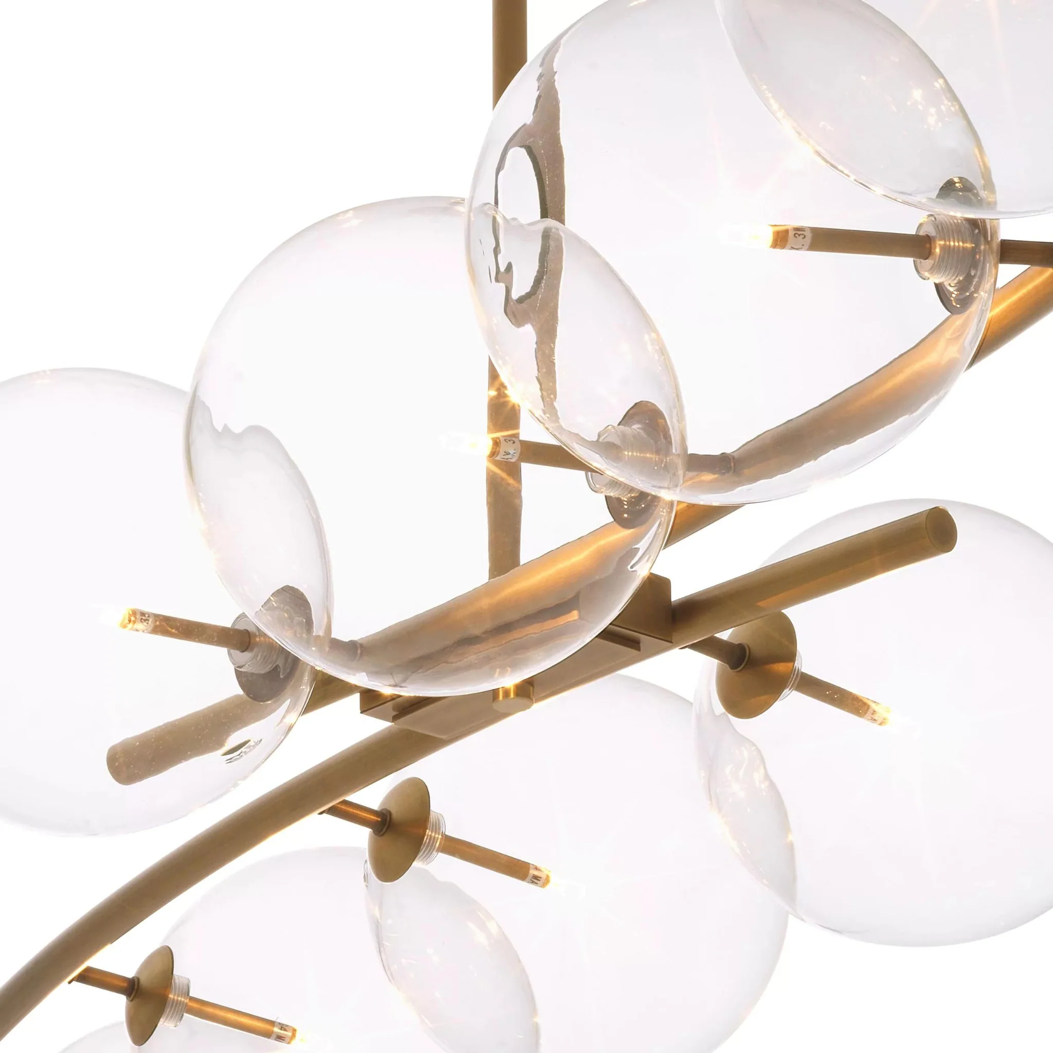 Spezia (Antique Brass Finish) Chandelier - Image 3