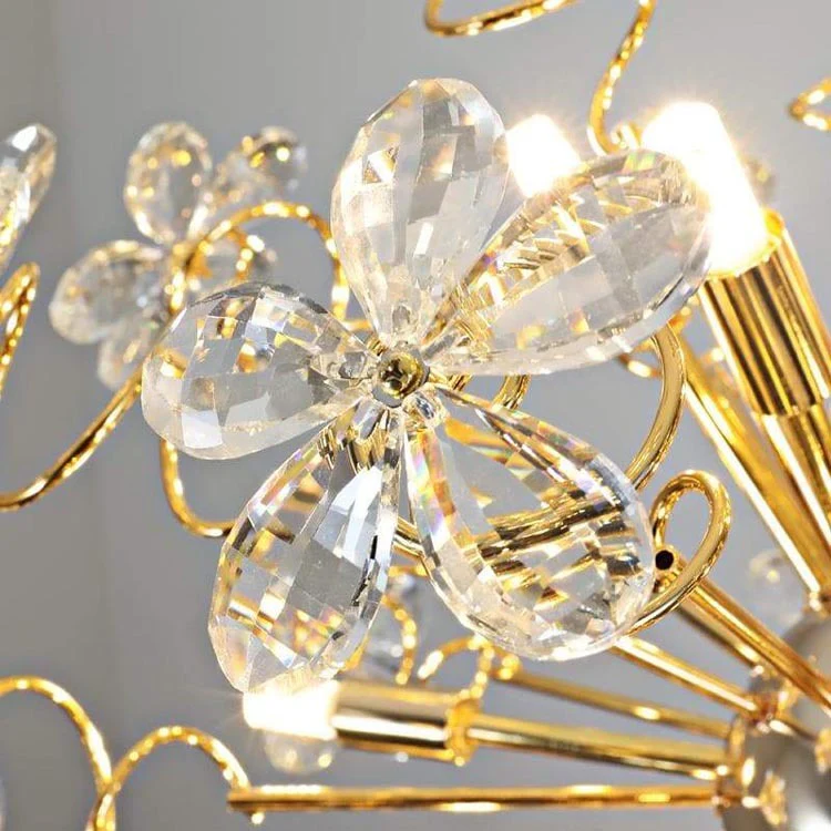 Spherical Bouquet Crystal Pendant - Image 7