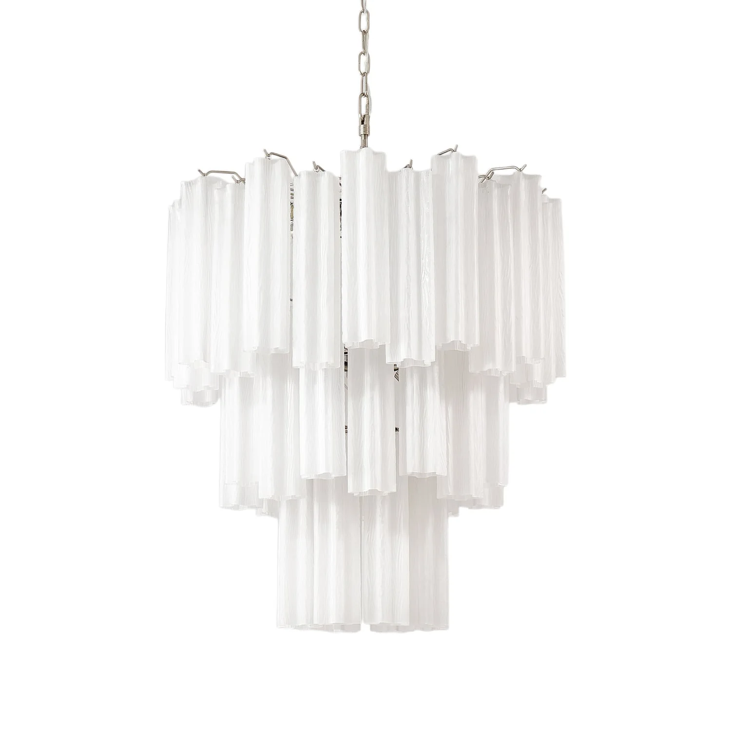 Frosted Glass Tubes Chandelier - Image 20
