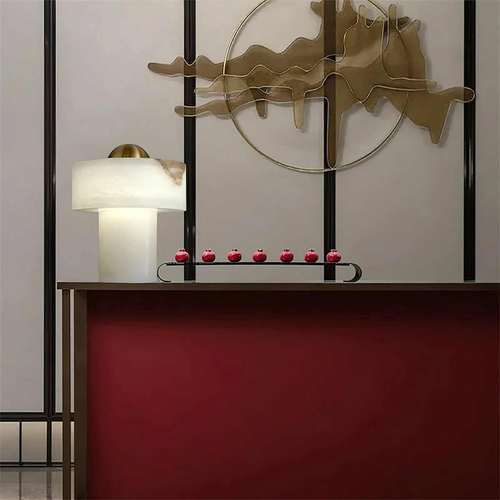Stone Alabaster Table Light - Image 6