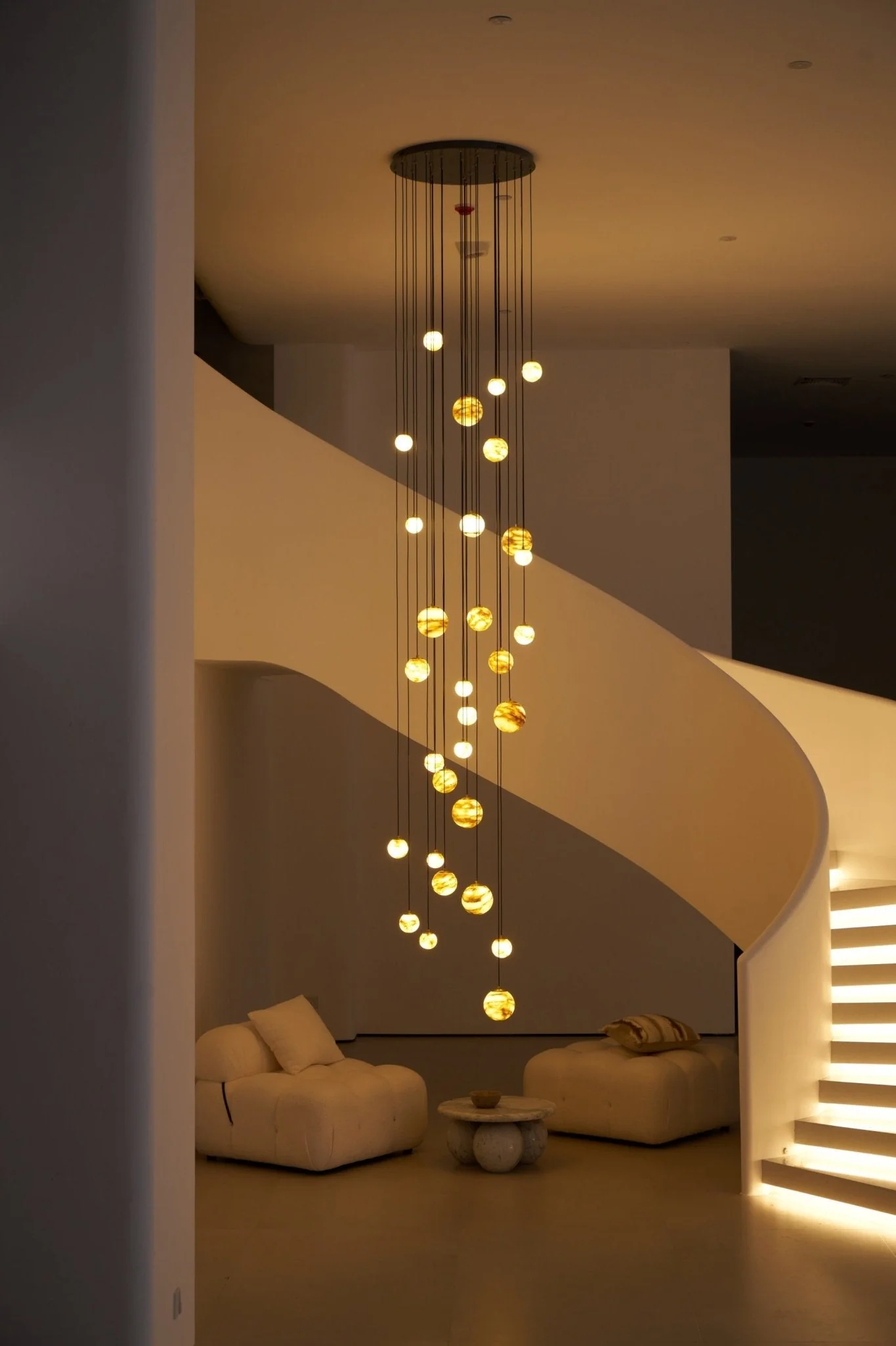 Sultana Alabaster Cluster Chandelier - Image 11