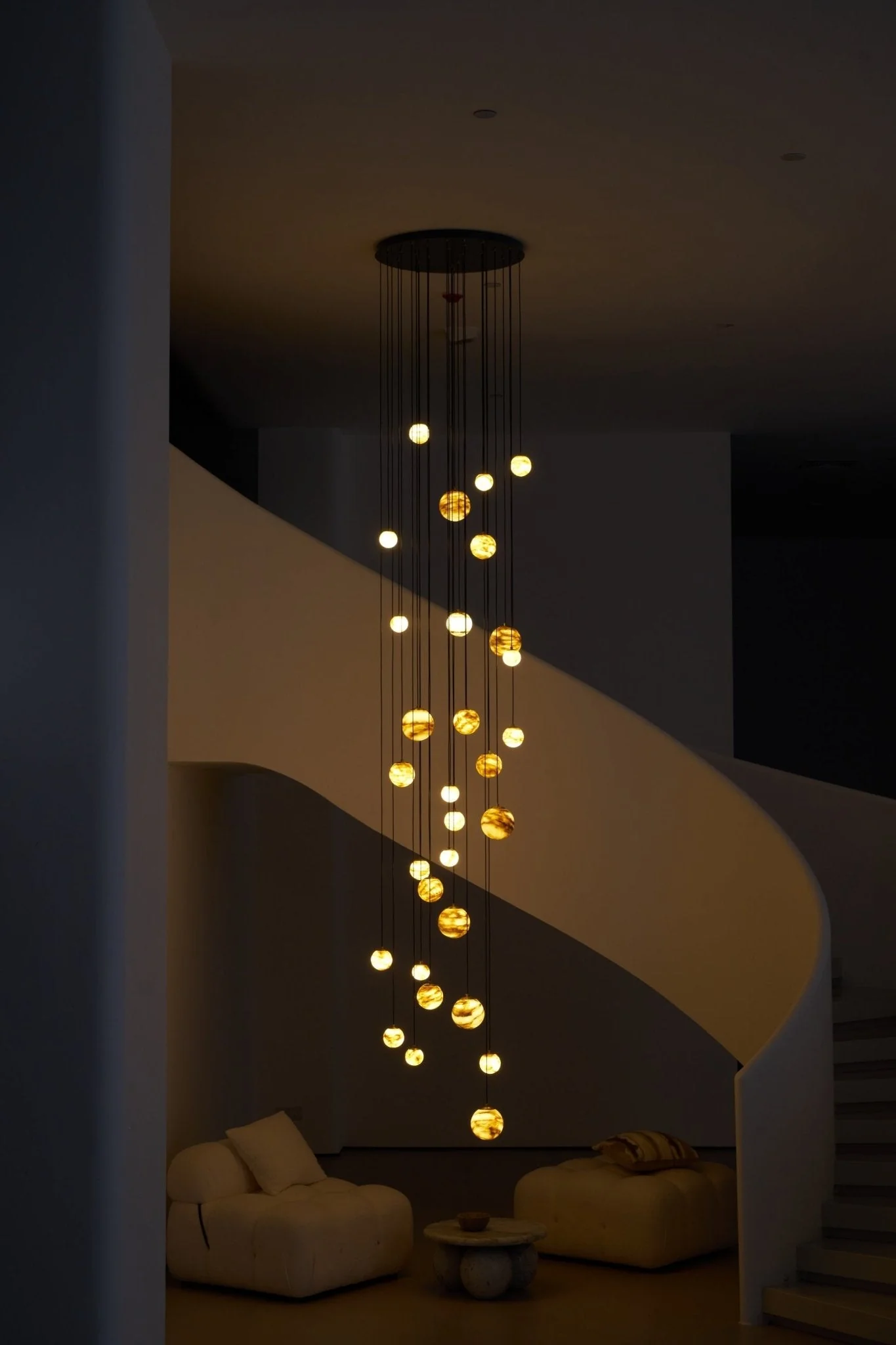 Sultana Alabaster Cluster Chandelier - Image 18