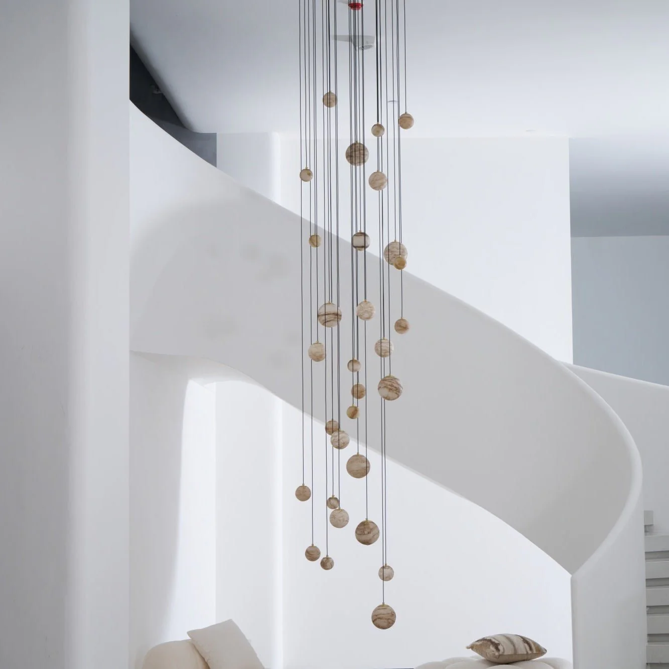 Sultana Alabaster Cluster Chandelier - Image 25