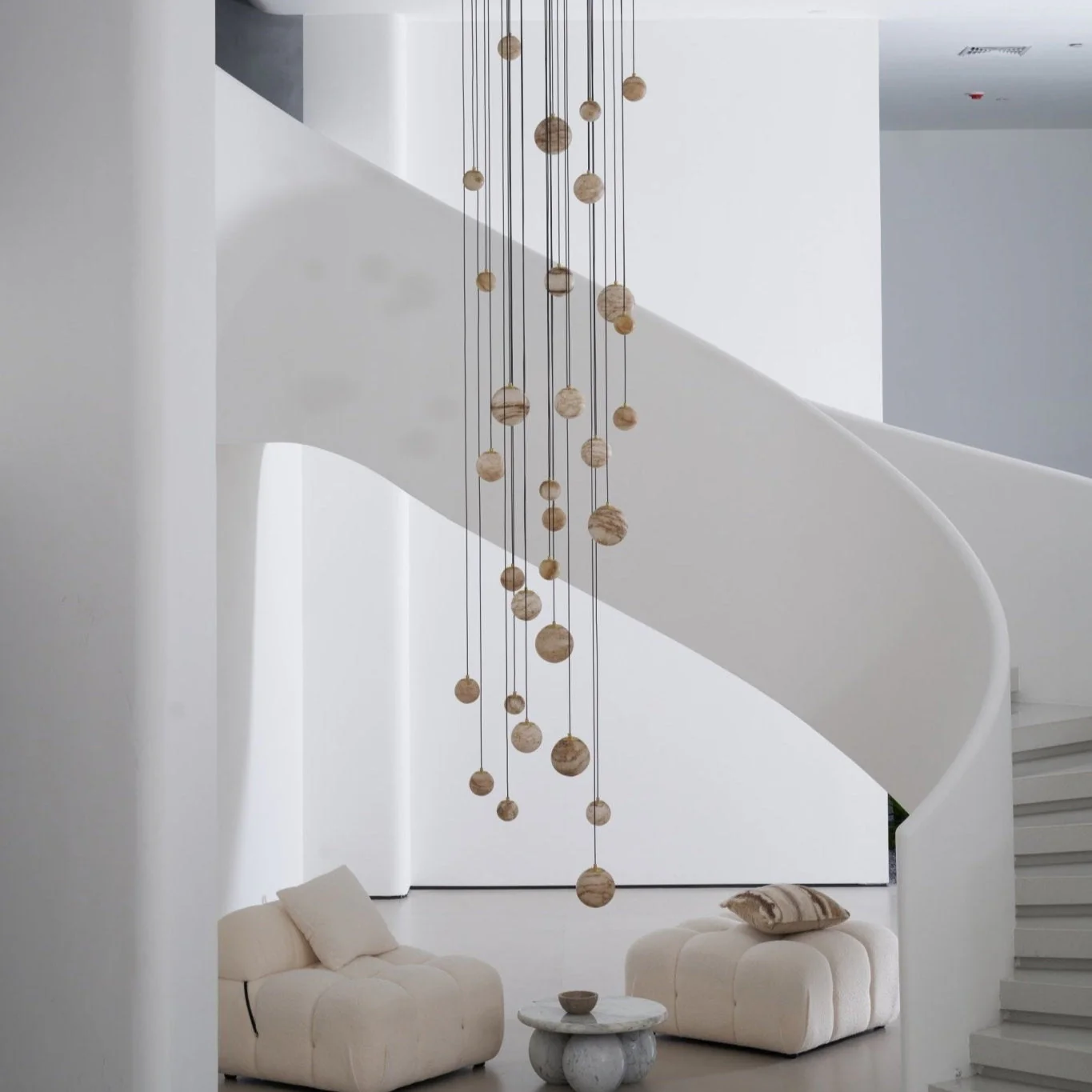 Sultana Alabaster Cluster Chandelier - Image 26