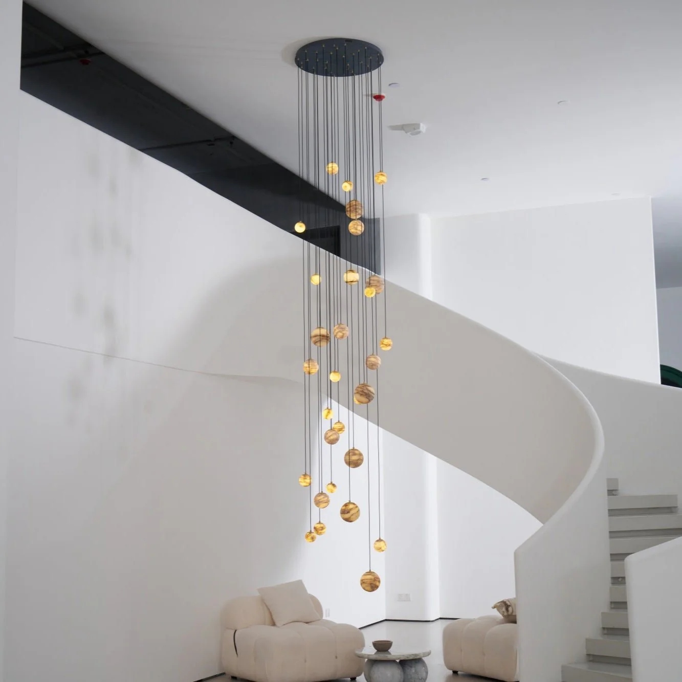 Sultana Alabaster Cluster Chandelier - Image 33