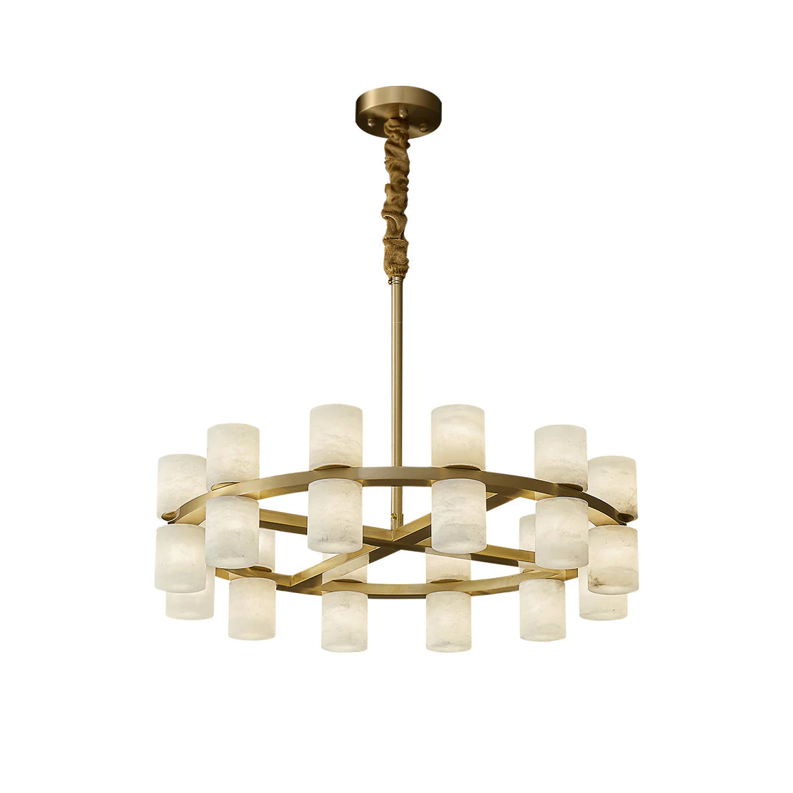 Tabitha Alabaster Chandelier - Image 3