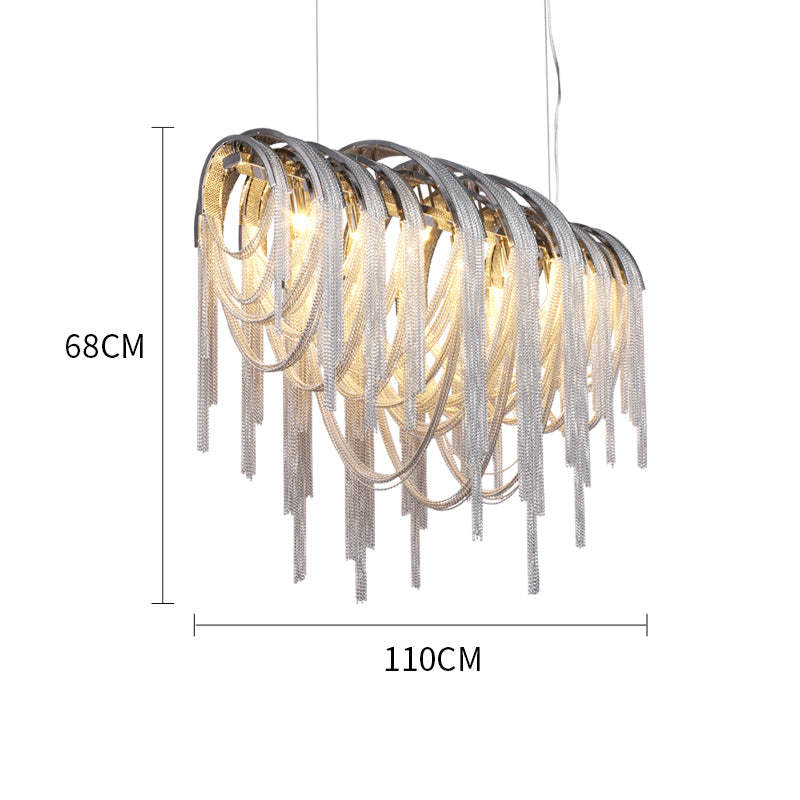 Tassel Oval Chandelier - Image 10