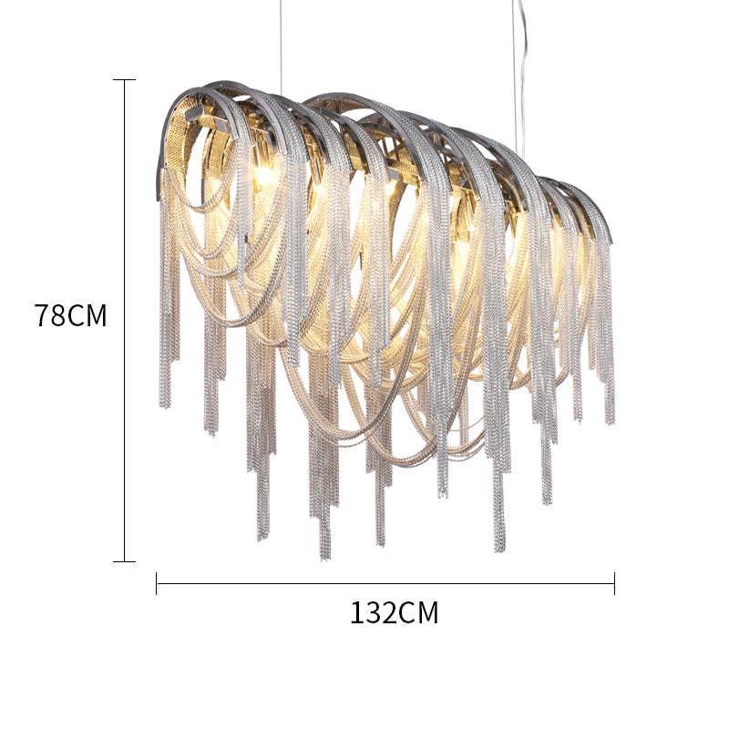 Tassel Oval Chandelier - Image 11