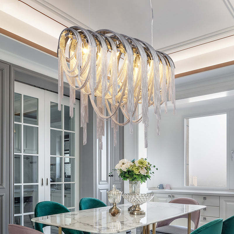 Tassel Oval Chandelier - Image 2