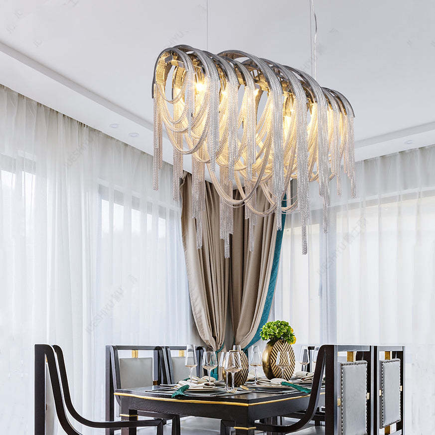 Tassel Oval Chandelier - Image 5
