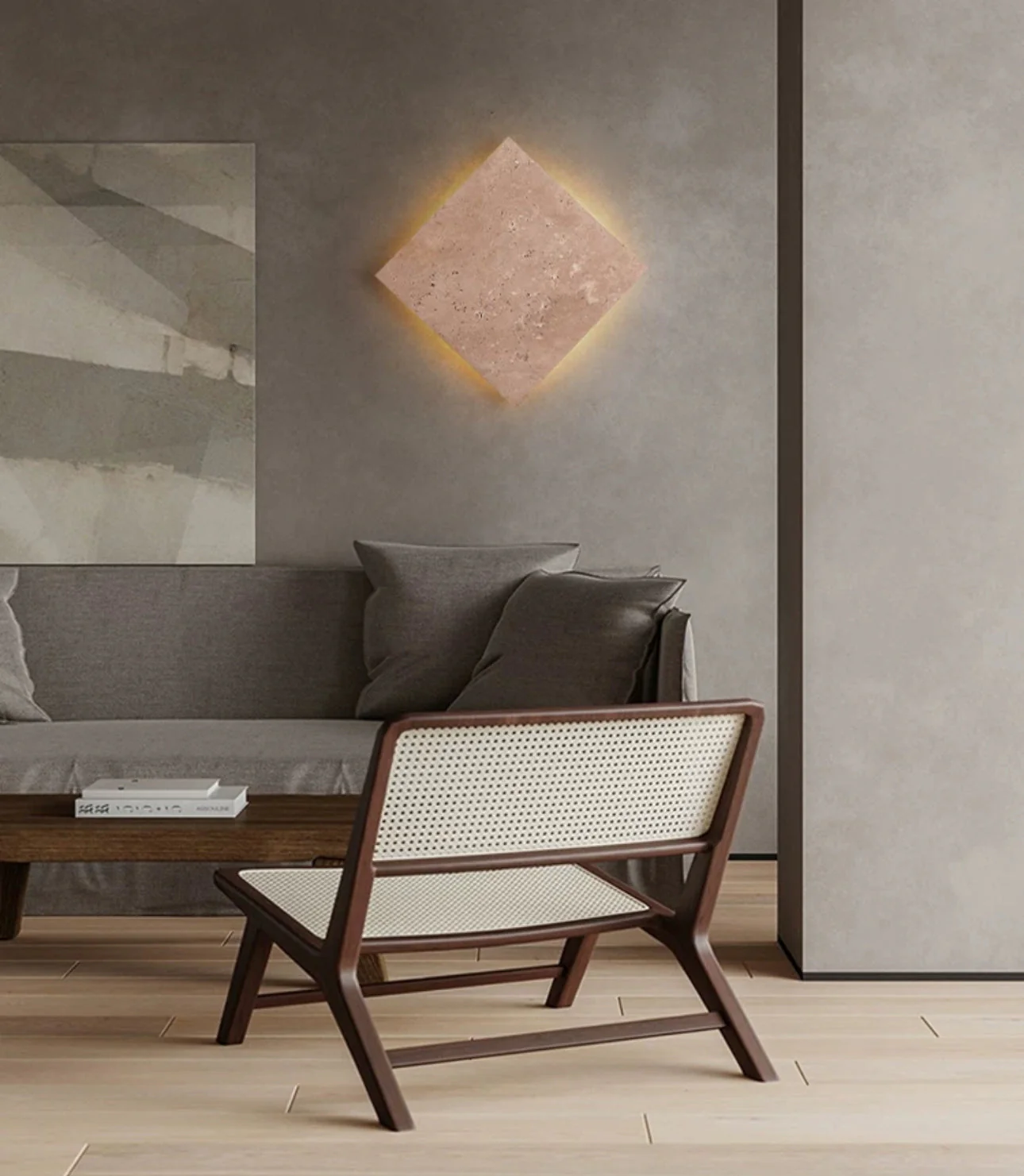 Small Marble Wall Lamp - Image 3