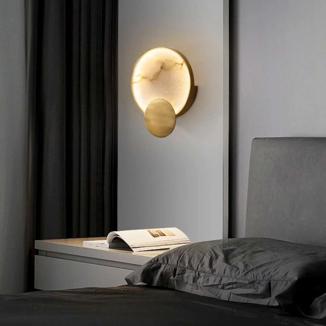 Terra Svet Alabaster Wall Lamp - Image 8